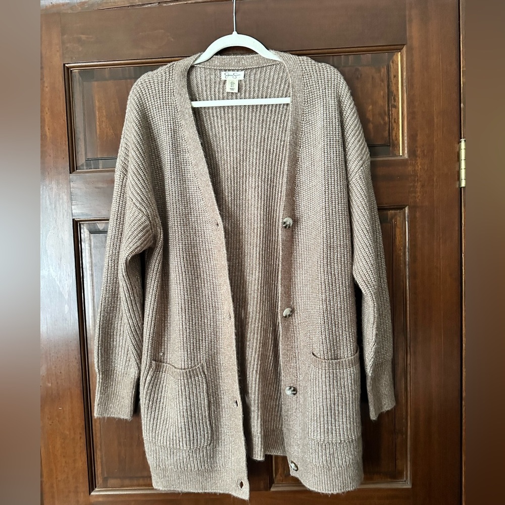 New, never worn. Jessica Simpson button up long cardigan. Super soft!